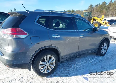 2016 Nissan Rogue Sv z USA, uszkodzony, nr VIN KNMAT2MV0GP650283
